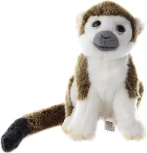 Pluchen doodshoofdaapje 19 cm