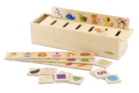 Houten spel - sorteren