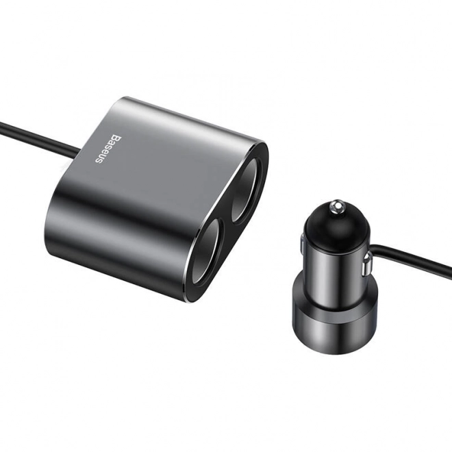 Baseus Dual USB Car Charger with Lighter Socket