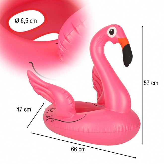 Inflatable Flamingo Baby Swim Ring
