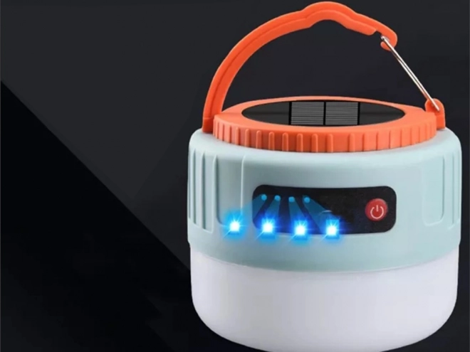 Camping Solar Lamp with USB LED