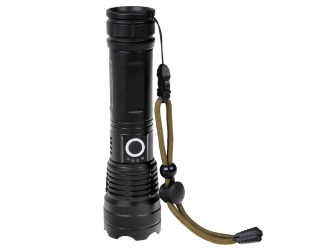 Krachtige LED-zaklamp USB waterdicht