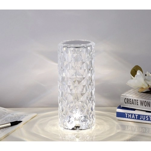 Lamp met LED-projector - roos, Izoxis 22518