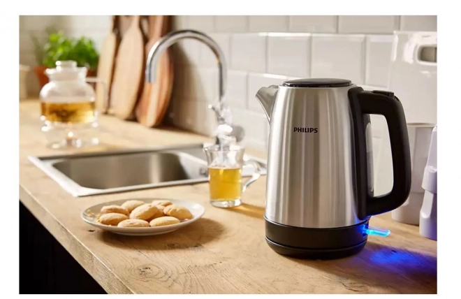 Philips waterkoker 1,7l 2200W van inox staal