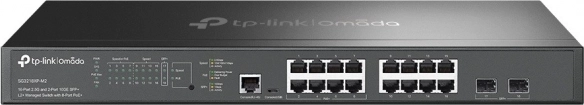 Switch 16× 2.5G PoE+ with 2× SFP+ 10G