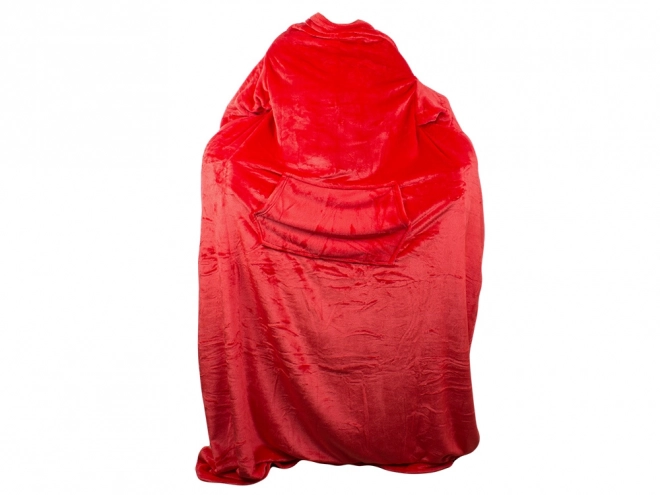 Deken met mouwen fleece warme hoodie neon