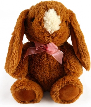 Brown plush bunny 30 cm