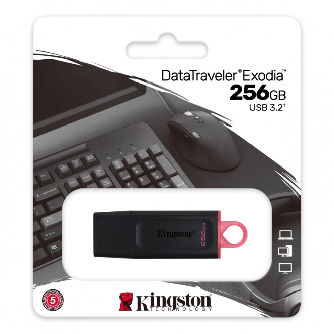 USB flashdisk DataTraveler Exodia 256GB USB 3.2 Gen 1