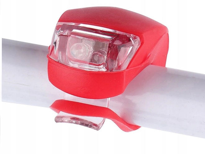 Waterproof Silicone Bike Front Lights Set of 2