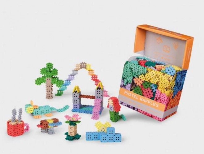 Bouwpakket Marioinex Mini Wafel Pastel 300 stuks