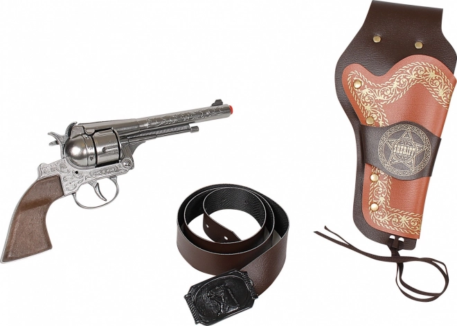 Cowboy-speelset met revolver en sherifster