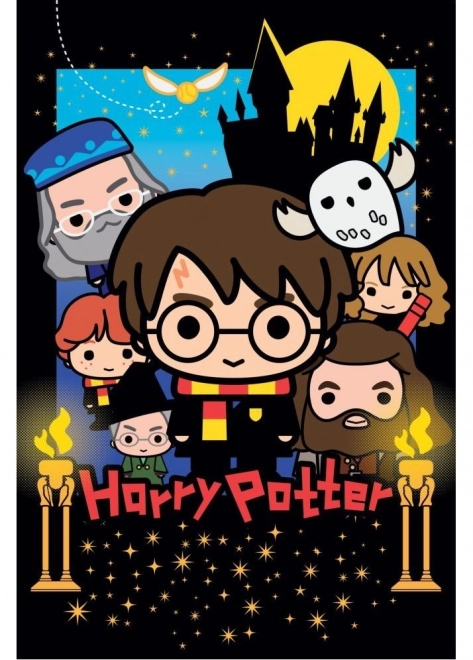 3D Puzzle Harry Potter 300 Pieces with Plush Toy