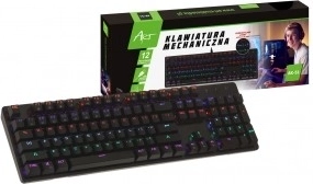 Clavier de jeu mécanique rétroéclairé USB