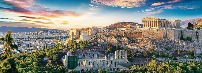 Puzzel panorama 500 stukjes – Akropolis, Athene