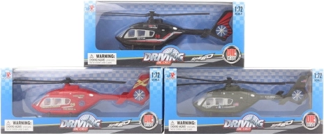 Metal Helicopter 20 cm