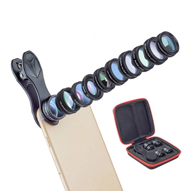 10-in-1 Mobile Objektiv Set Apexel