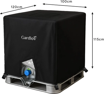 Abdeckung für IBC-Tank 1000l - Plane für Tank GARDLOV