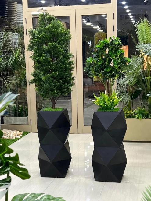 Ontwerp Bloempot MONUMO ASTI 2 Kleuropties 78 cm hoog