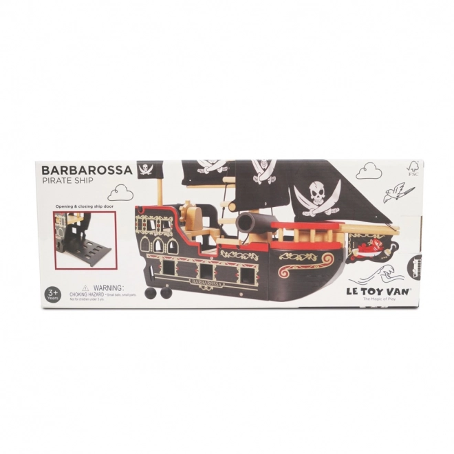 Piratenboot Barbarossa