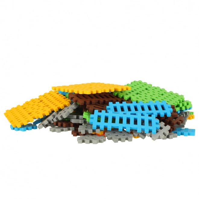 Bouwblokken Mini Waffle - Boerderij Grote blisterset