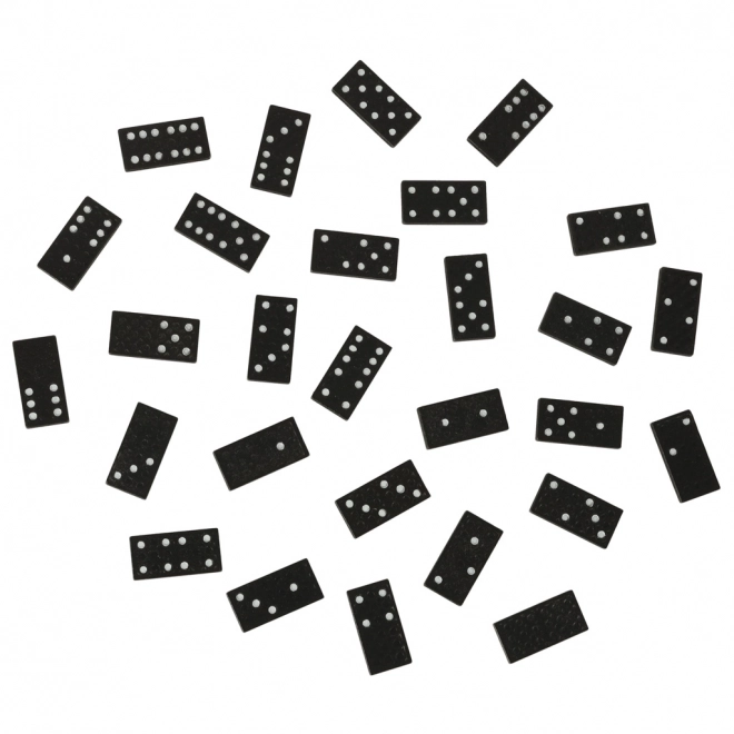 Houten domino voor familieplezier