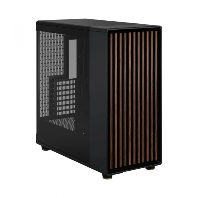 Computerbehuizing North XL RC Charcoal Black TG Dark