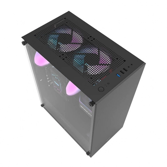 Computerbehuizing Darkflash DK100 (zwart)