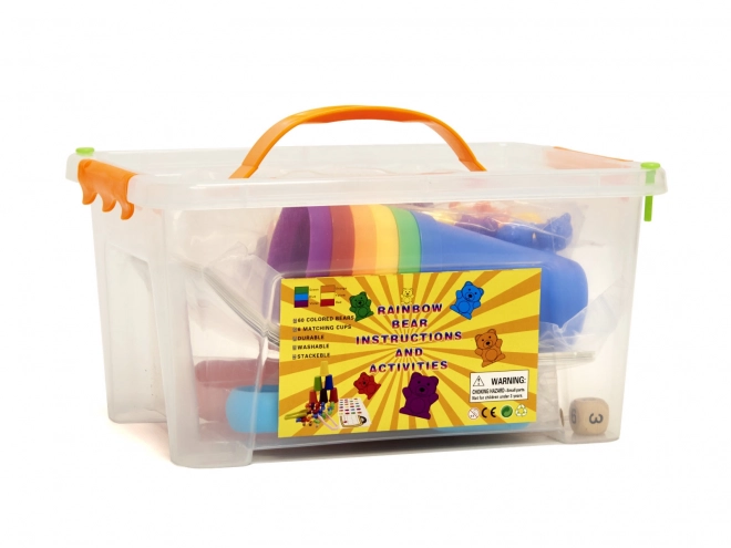 Montessori leermiddelen beren - 116 stukjes