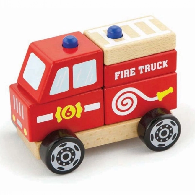 Viga Holzpuzzle Feuerwehr