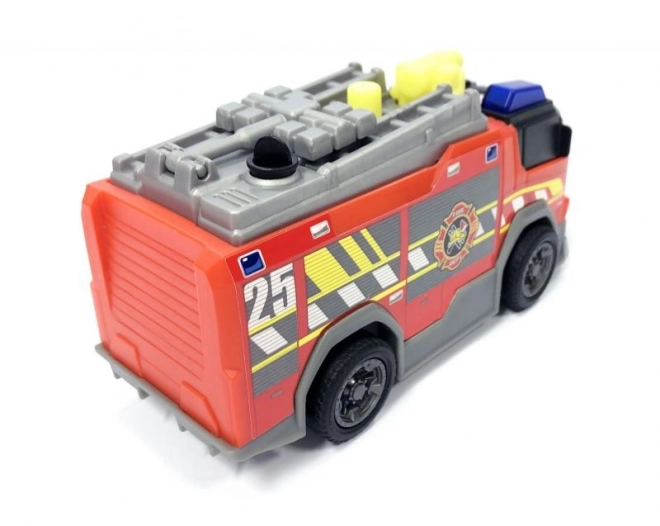 DICKIE brandweerauto, functioneel waterkanon, op batterijen met licht en geluid
