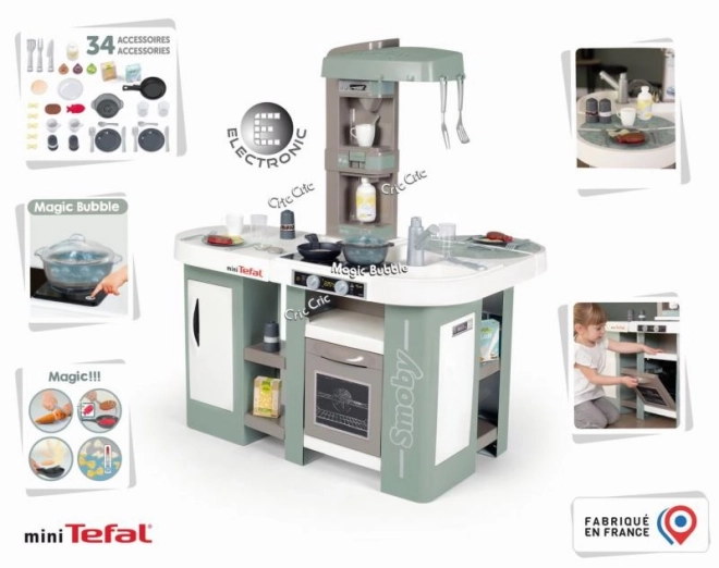 Smoby Mini Tefal Studio Keuken Bubble XL met 34 accessoires