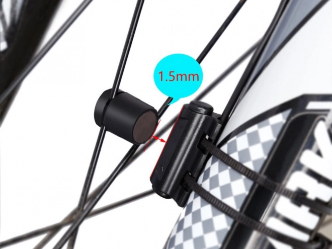 Compteur de vélo étanche avec écran LCD