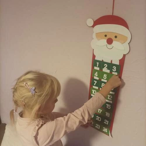 Hangende adventskalender Ruhhy 22252