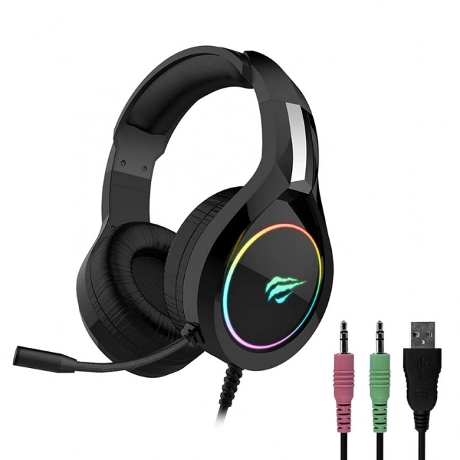 Casque de jeu Havit GAMENOTE H2232D RGB USB 3,5 mm
