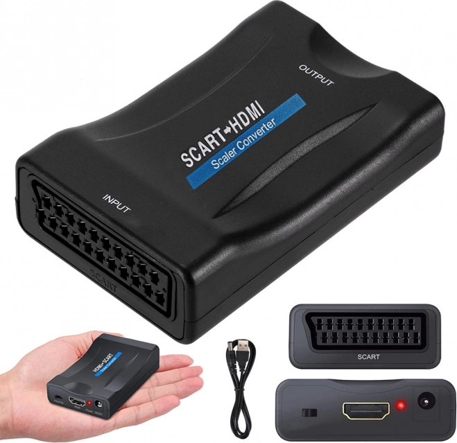Convertisseur SCART vers HDMI Full HD