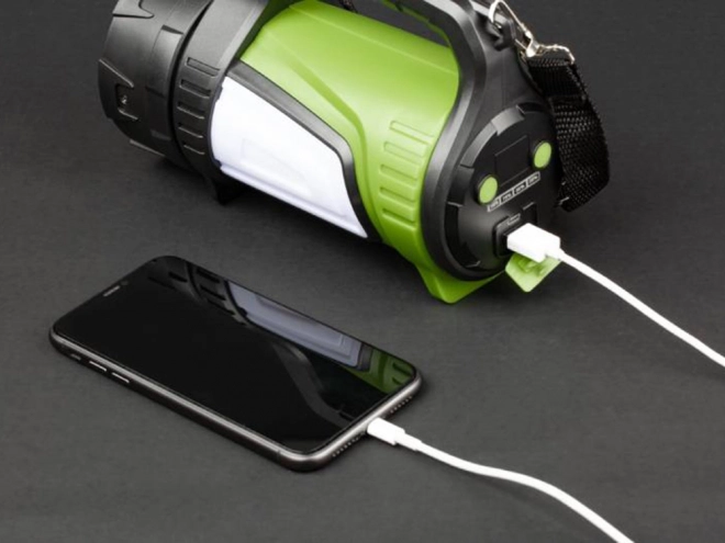 Rechargeable LED Flashlight with Power Bank