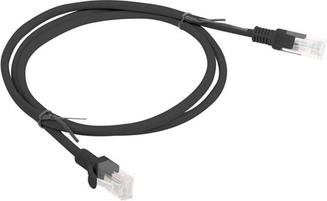Câble patch Cat.6 1 m UTP noir LANBERG