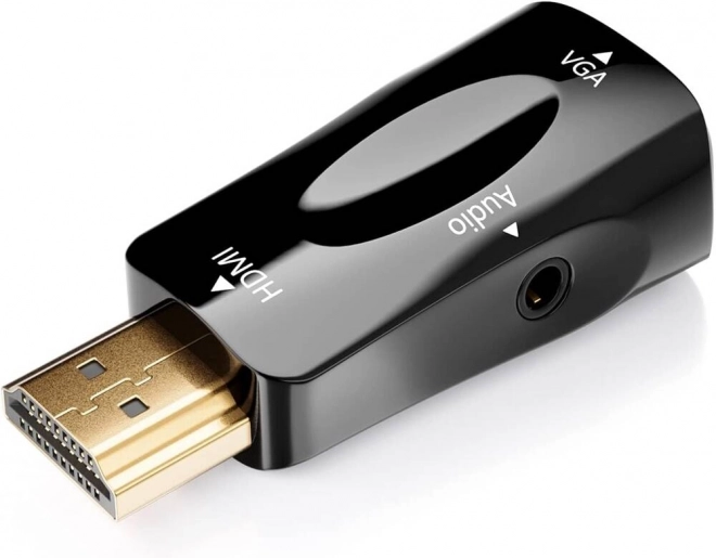 Converter van HDMI naar VGA met audio-uitgang