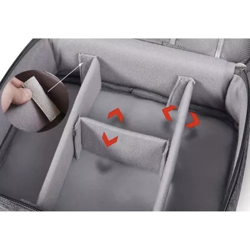 Travel Cable and Charger Organizer with Handle