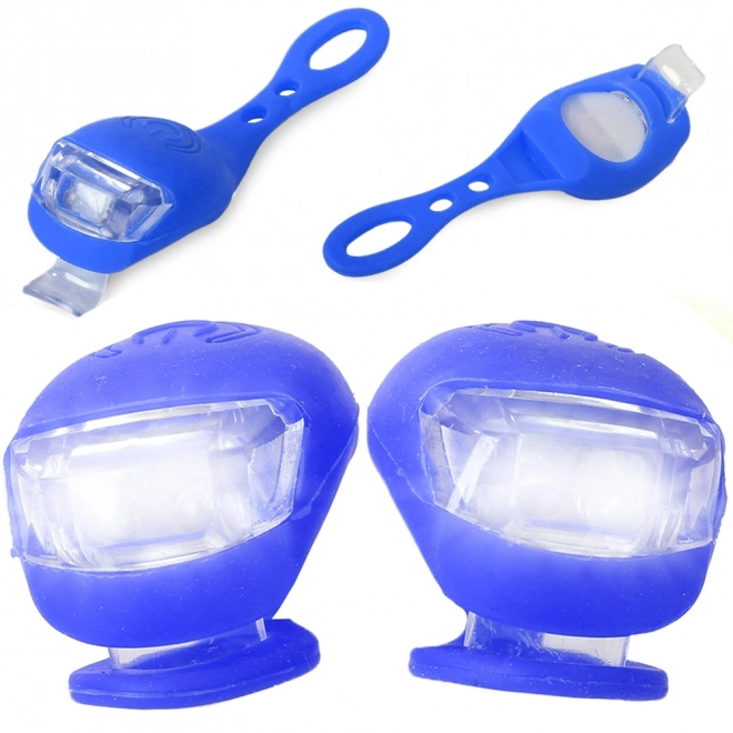 Waterproof Silicone Bike Lights - Set of 2