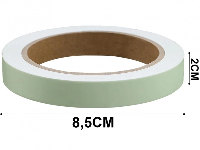 Fluoreszierendes Klebeband leuchtend in der Dunkelheit 3m