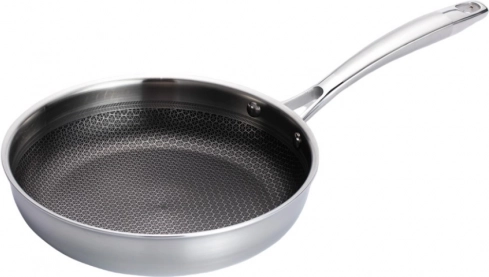 Professional Stainless Steel Frying Pan 24 cm MAESTRO