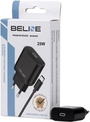 Netstroomlader 25 W GaN USB‑C + USB‑C‑kabel – zwart