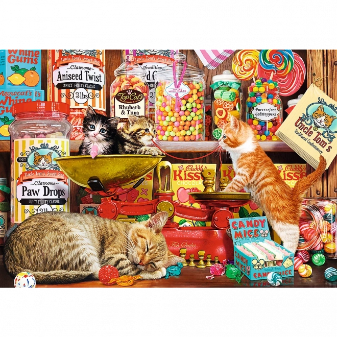 1000-piece Puzzle Cat Delights