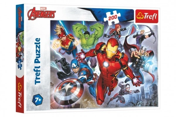 Puzzle Marvel Avengers 200 pieces Trefl