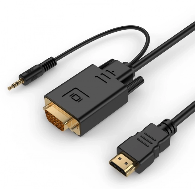 HDMI to VGA Converter with Audio