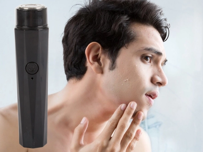 2-in-1 Men's Nose and Ear Hair Trimmer and Body Shaver