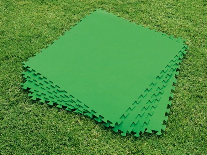 Grüne Schaumstoffmatte für Gartenschwimmbecken