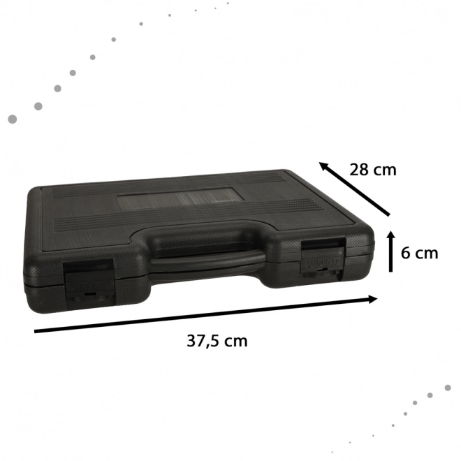 Set van korte en lange schroefbits + 3 adapters - 75 stuks