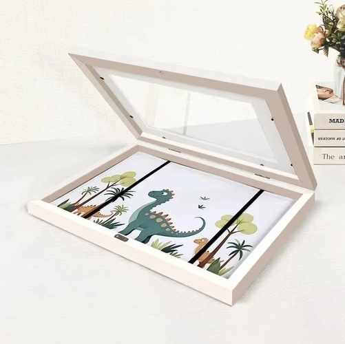 Artistic Frame for Children's Artwork A4